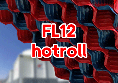 پکینگ دوجداره رنگی برج خنک‌کننده