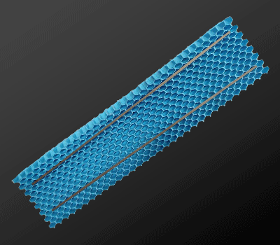 قطره‌گیر لانه‌زنبوری از جنس PP